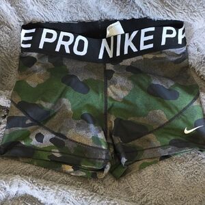 Nike Pro Camo Shorts